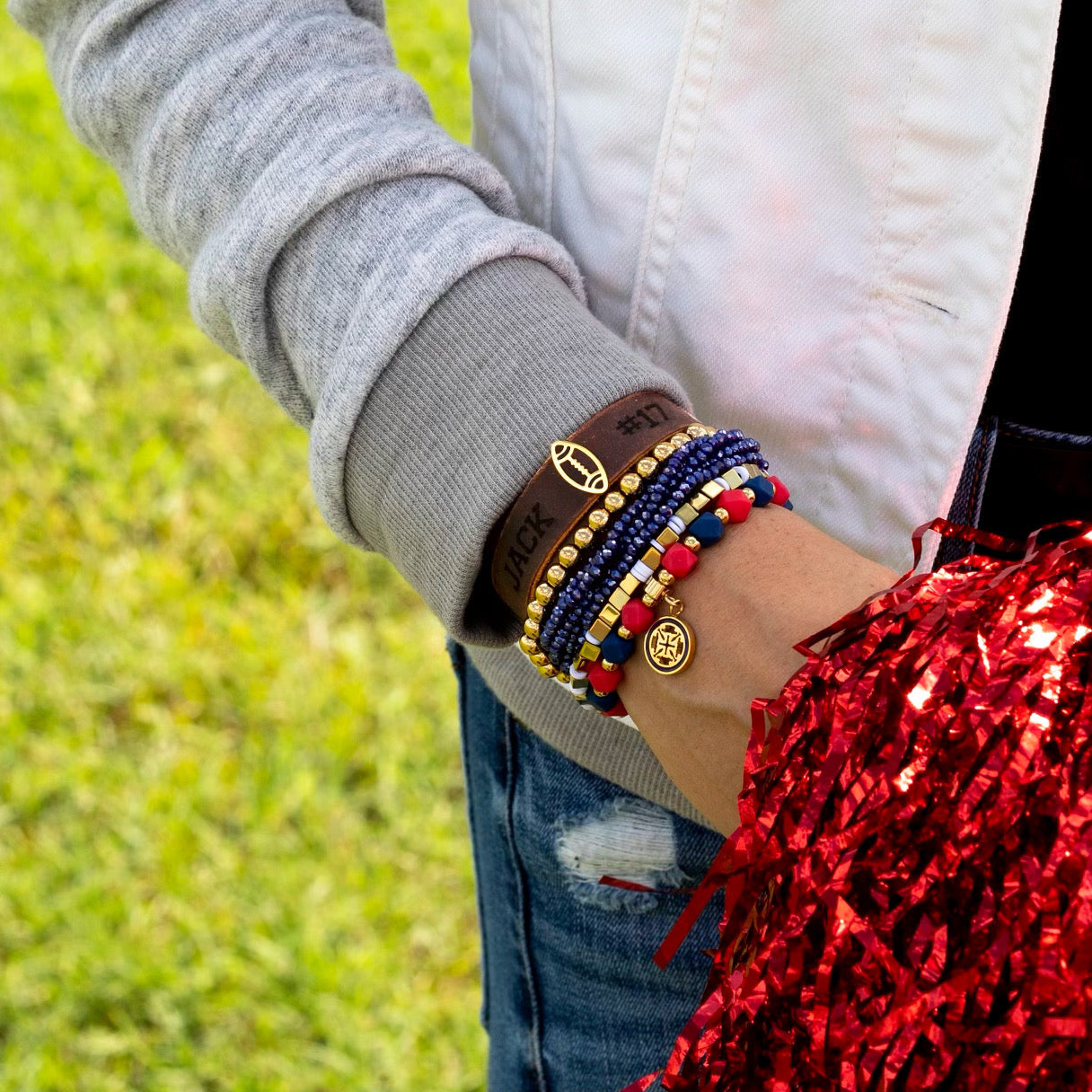 Game Day Bracelets Rustic Cuff
