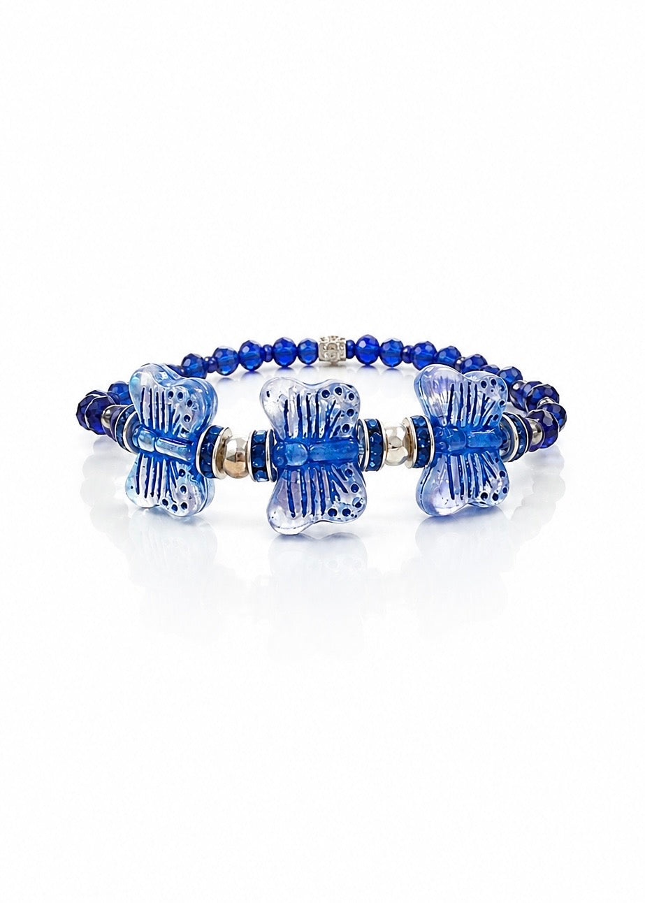 The Dolly Collection - Dream More Butterflies (Iridescent Cobalt Blue)