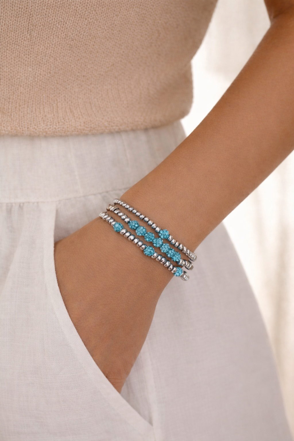 Charlie’s Angels-Turquoise Silver