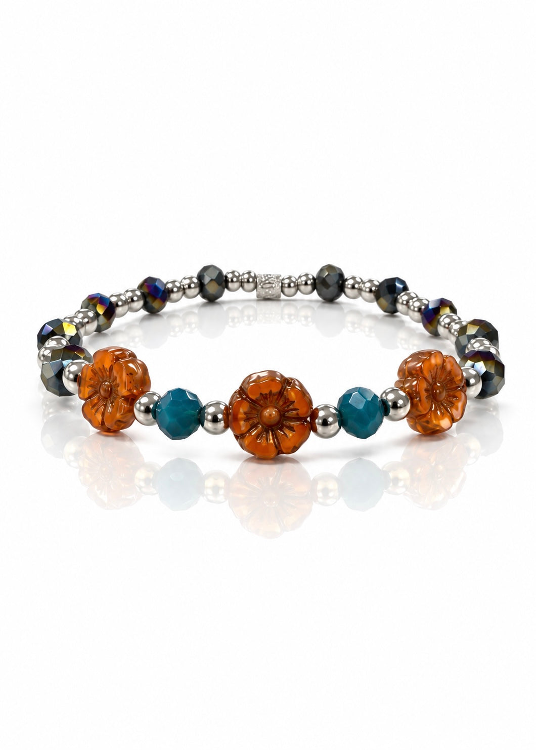 Pressed Flowers - Orange
