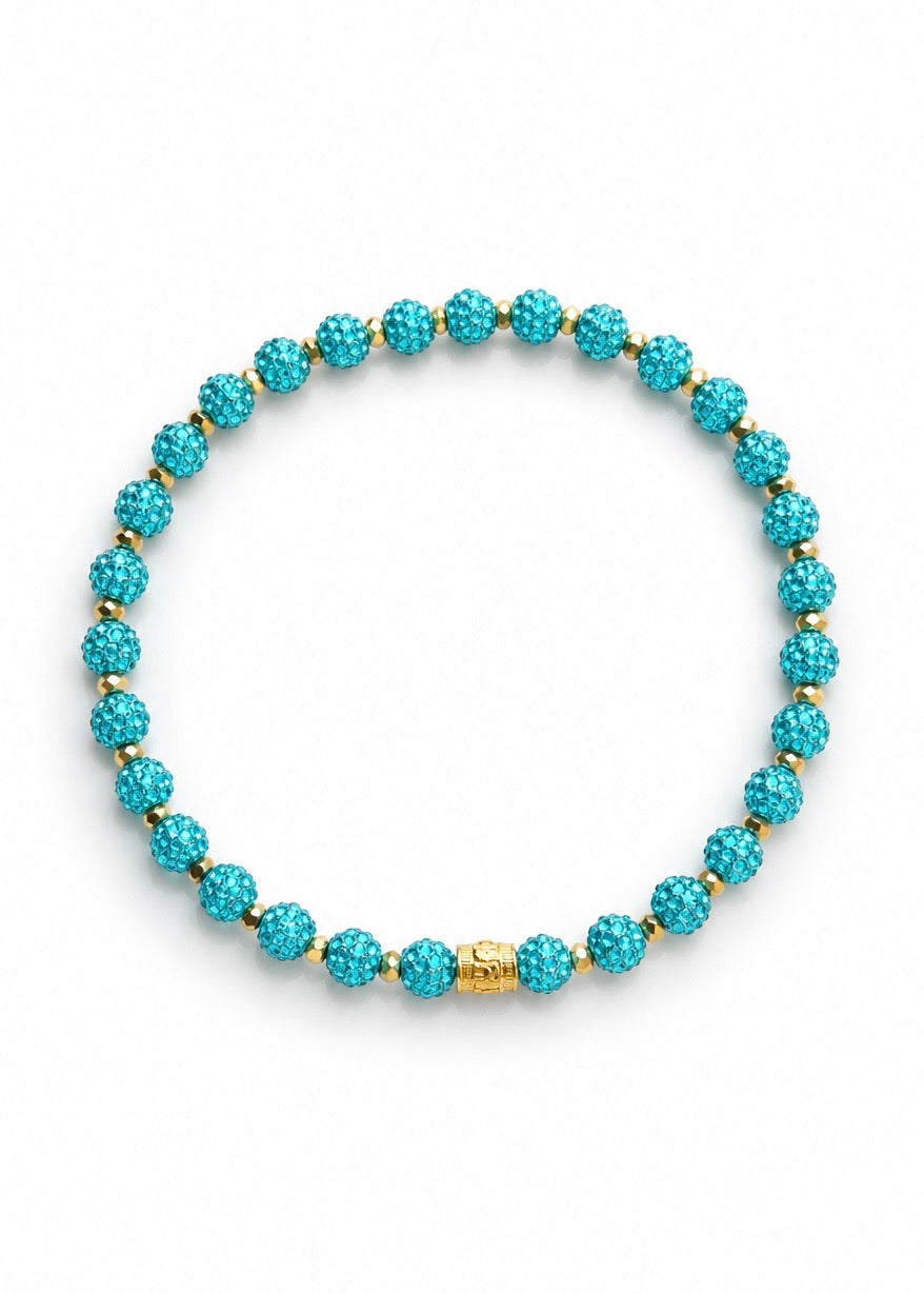 Mini Emerson - Turquoise (Gold)