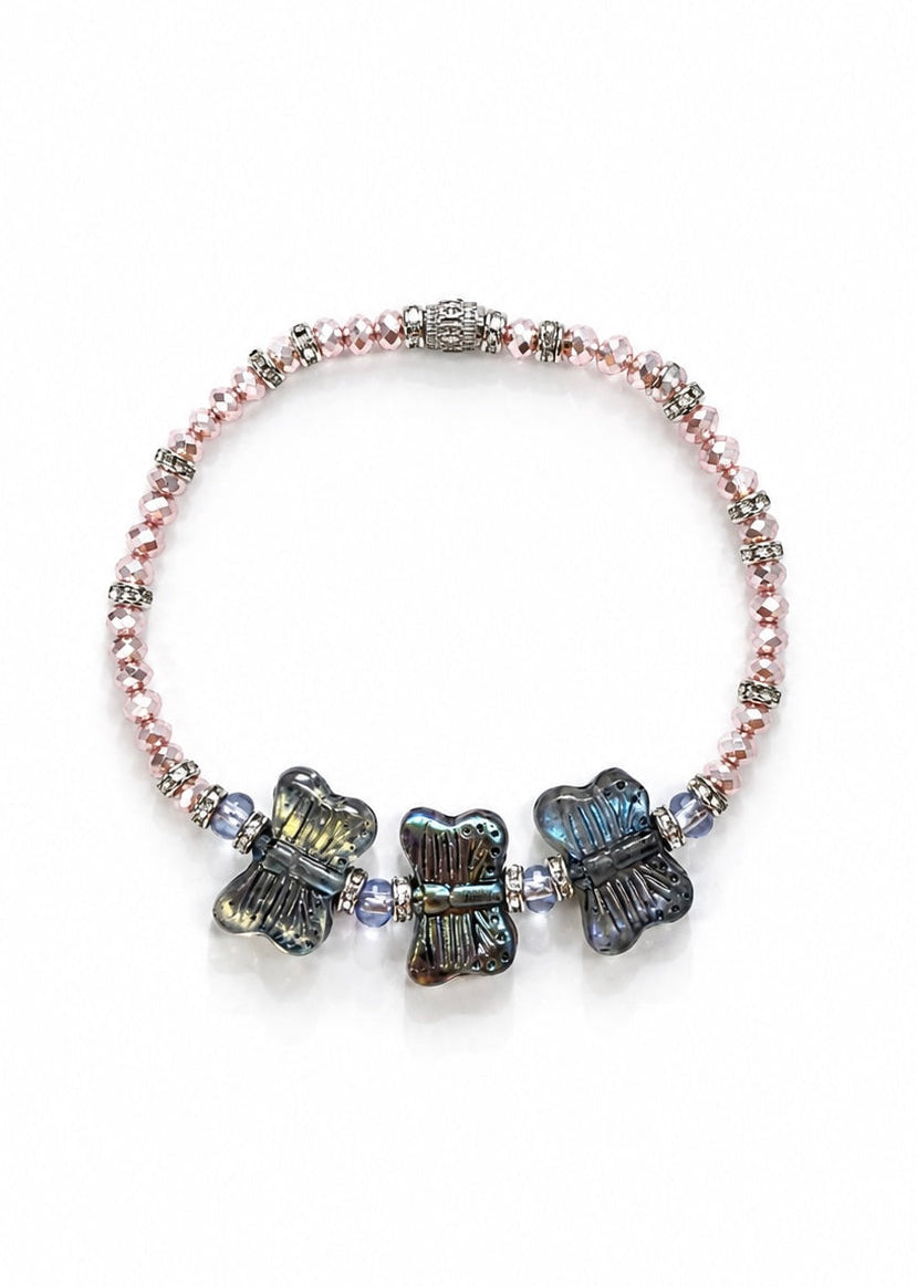 The Dolly Collection - Dream More Butterflies (Iridescent Periwinkle Metallic)