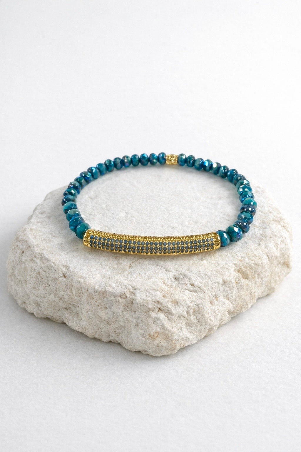 Color Me Happy - Turquoise - Gold