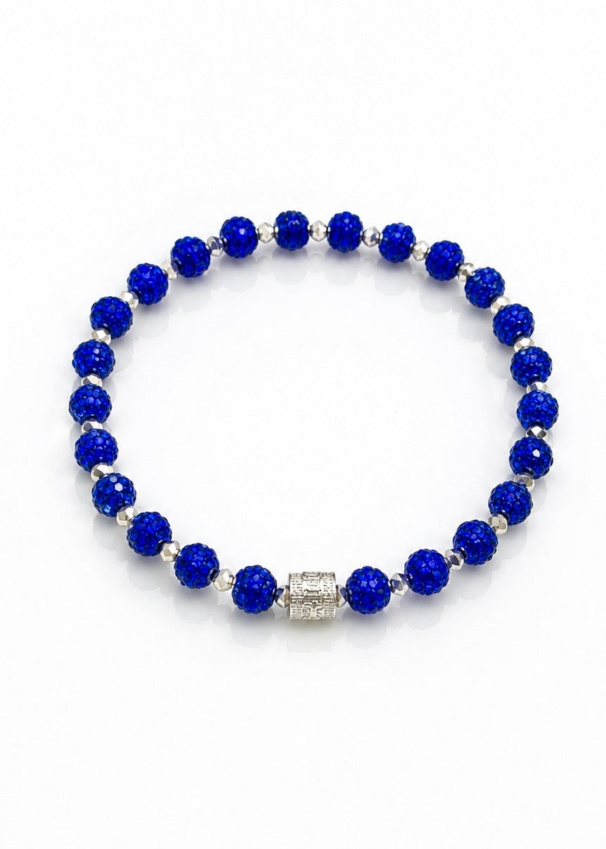Mini Emerson - Cobalt (Silver)