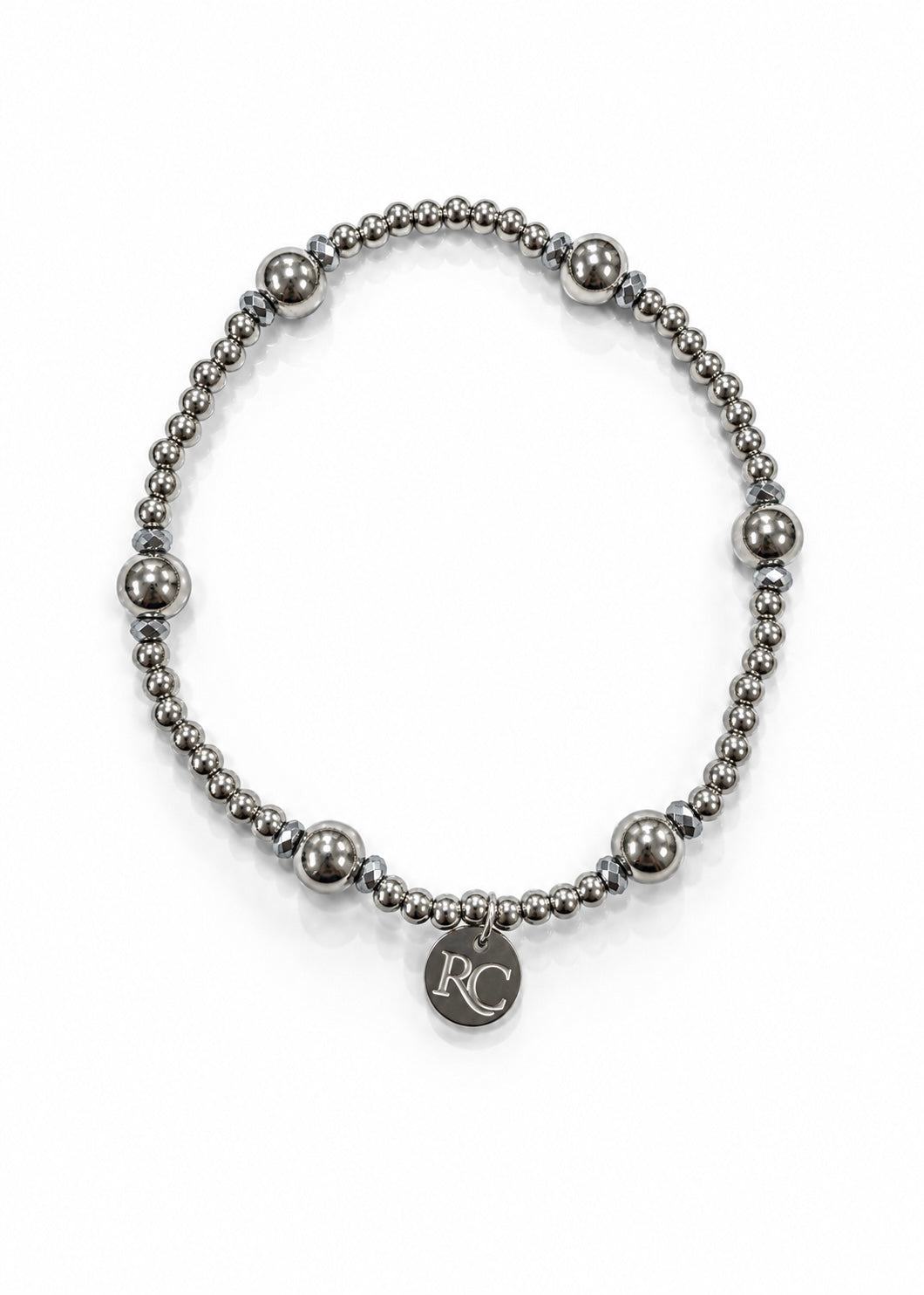 Classic Silver Beaded Variation