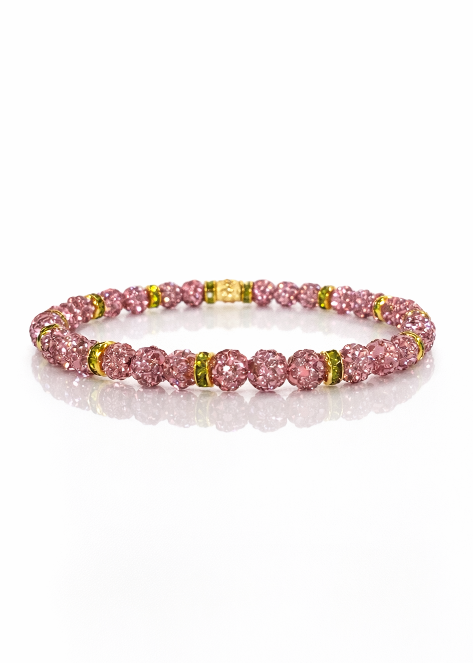 In Bloom - Mini Me Emerson (pink with pave spacers)