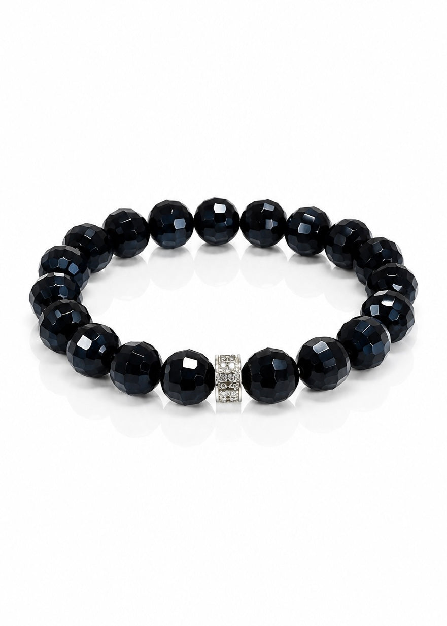 Last Chance - Christy-Midnight 12mm faceted