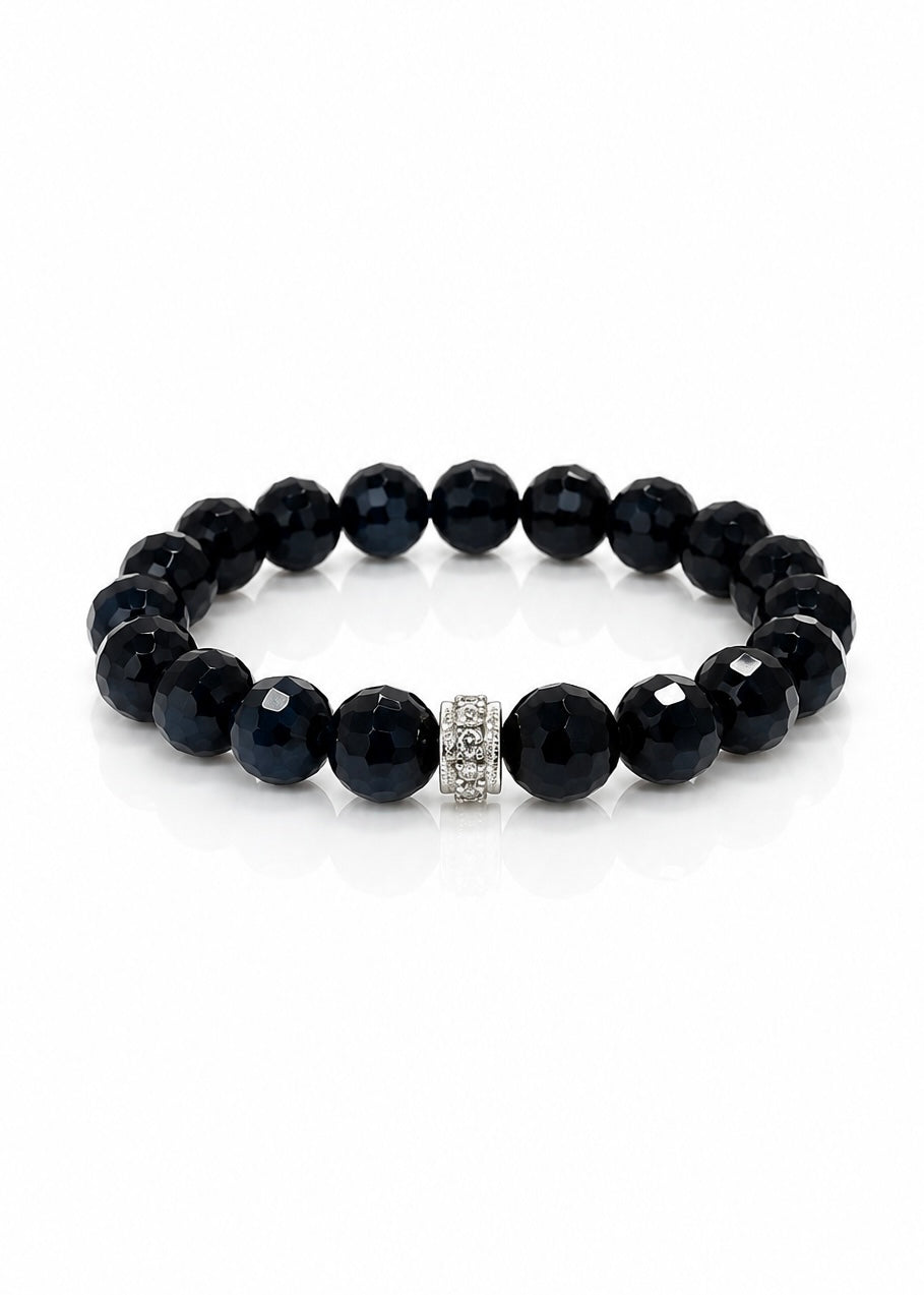 Last Chance - Christy-Midnight 12mm faceted