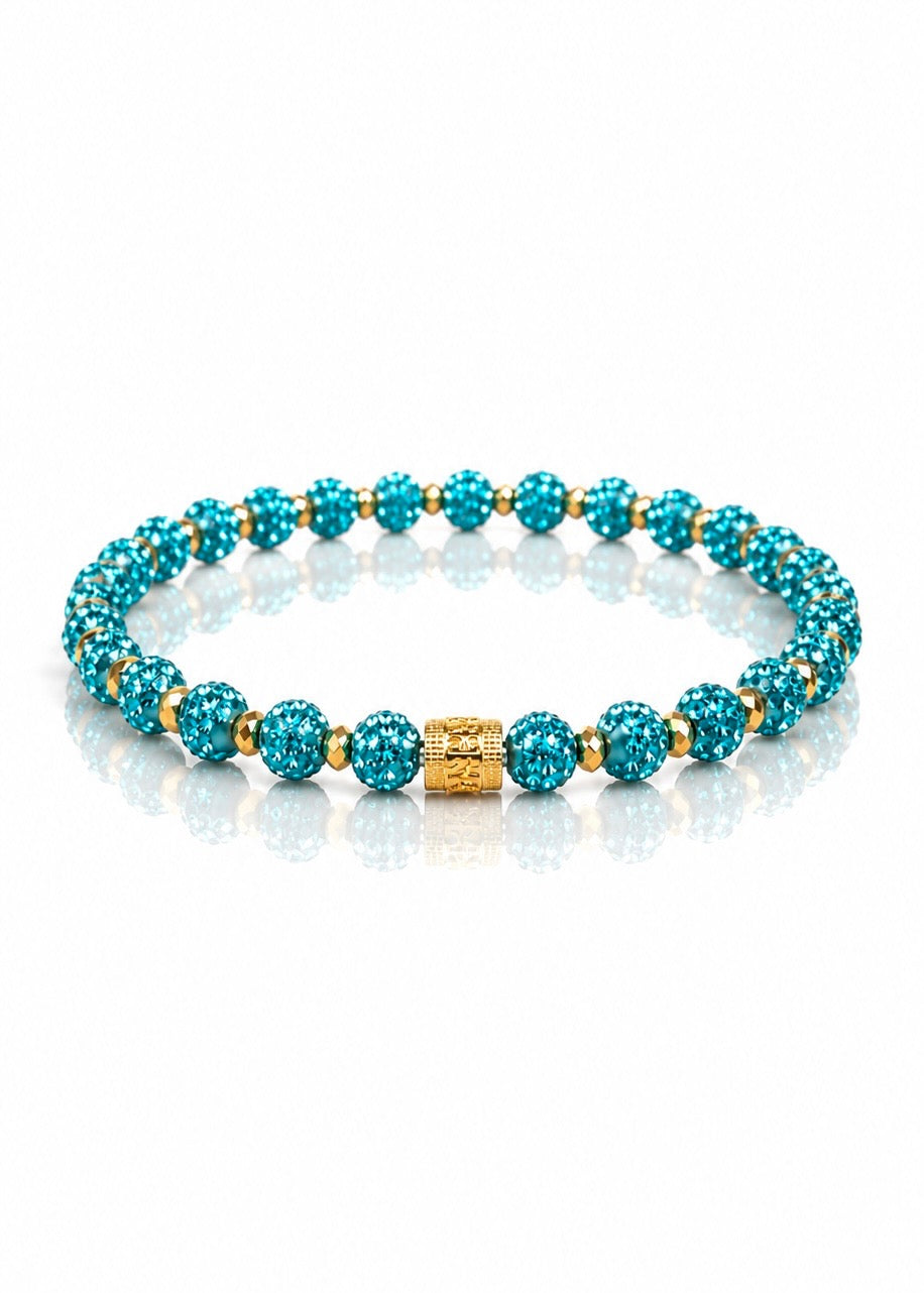 Mini Emerson - Turquoise (Gold)