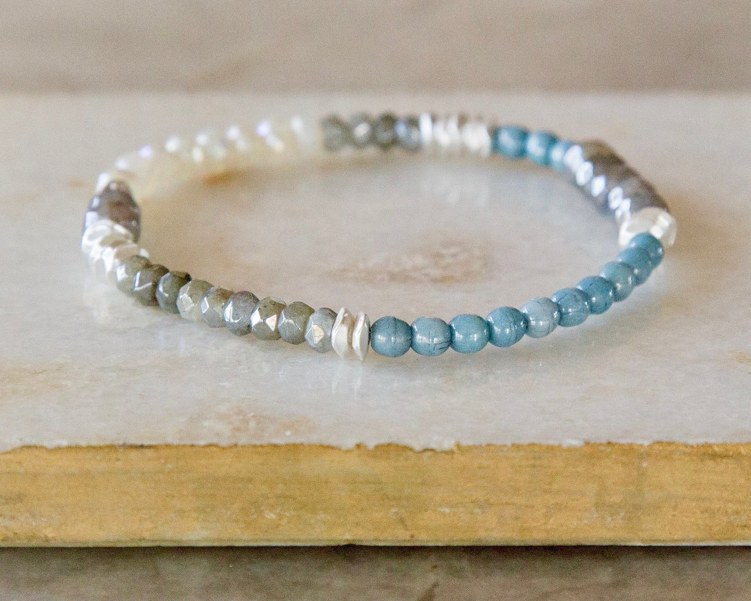 Aspen Sky Blue Gray Ivory Multicolor