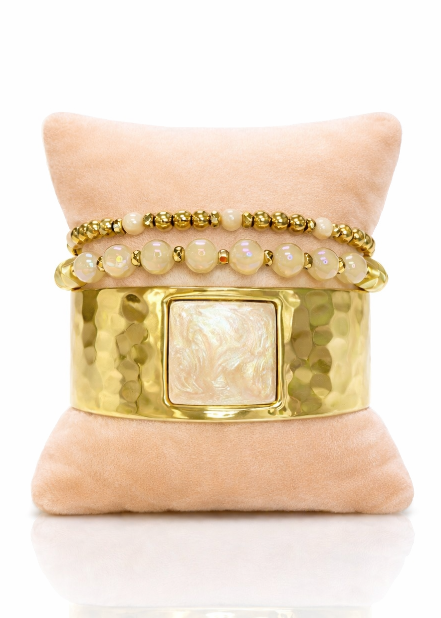 Peach Sunset Champagne Trio