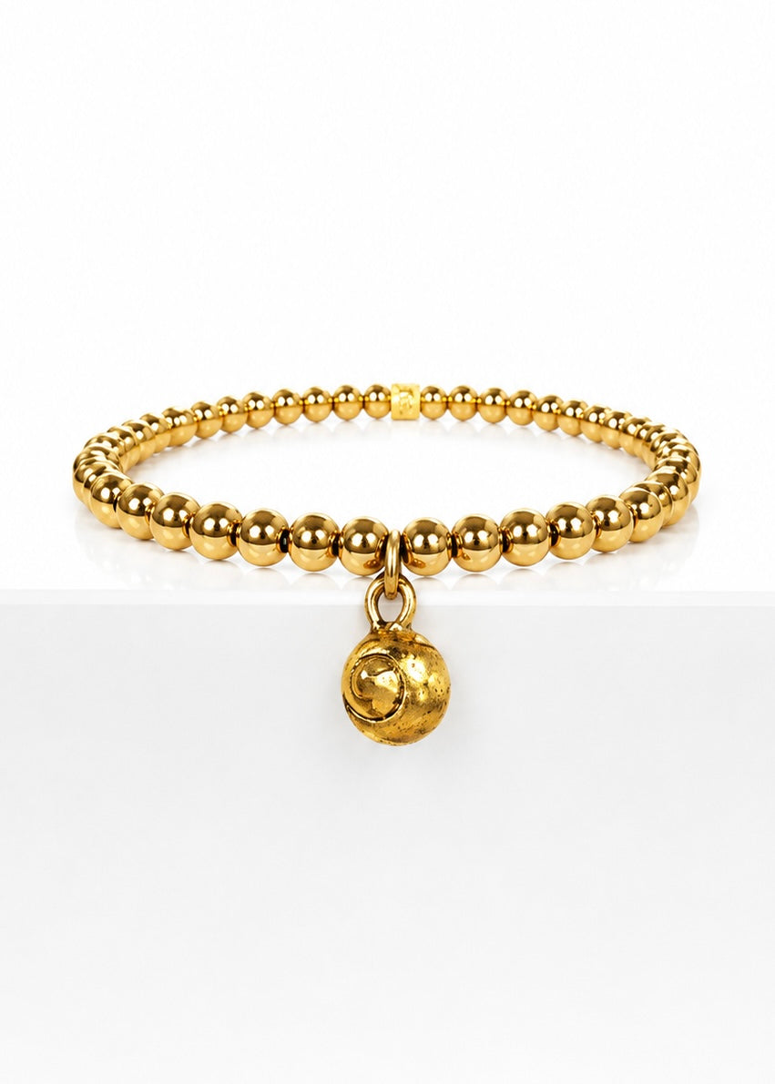 Gold 4mm Chloe Ann Snail Shell Charm