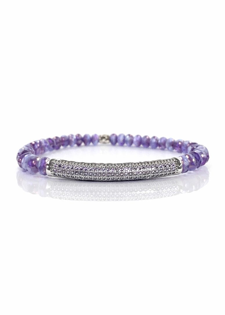 Color Me Happy - Ombre Amethyst (Silver)