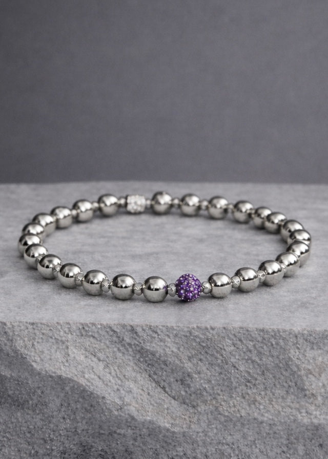 Ireland Icon - Amethyst (silver)