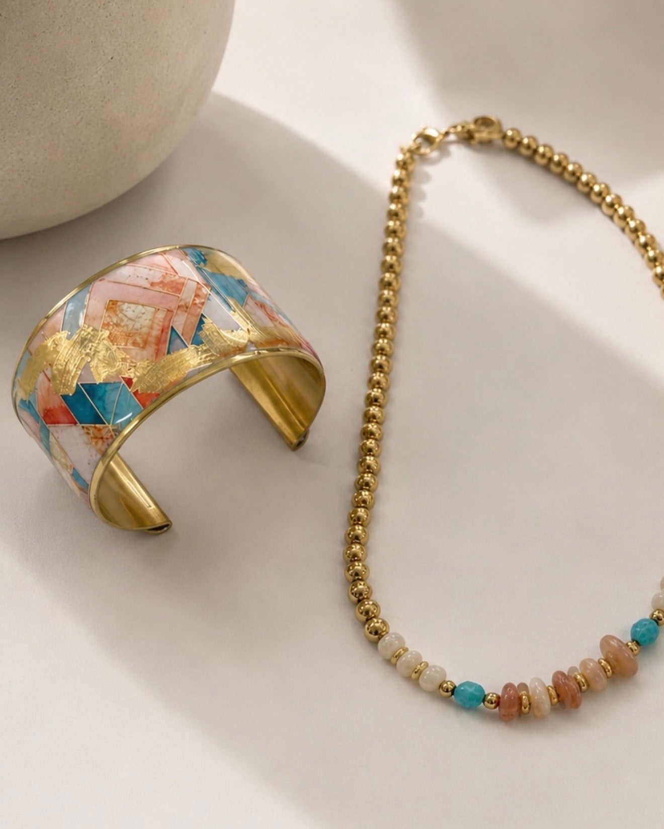 Sommerset Collection - Coastal Breeze Necklace - Gold