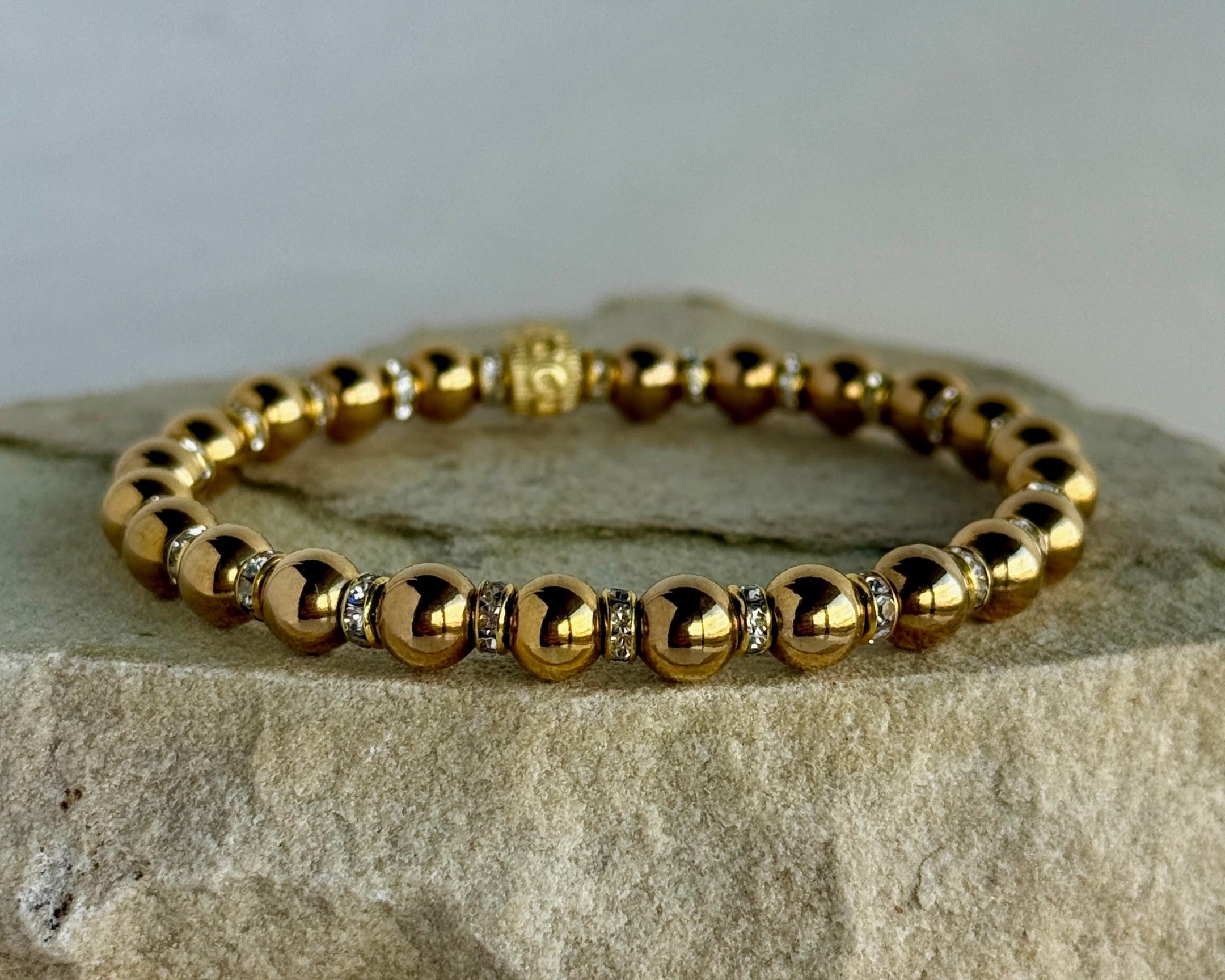 Classic Chloe Pave Gold 6mm