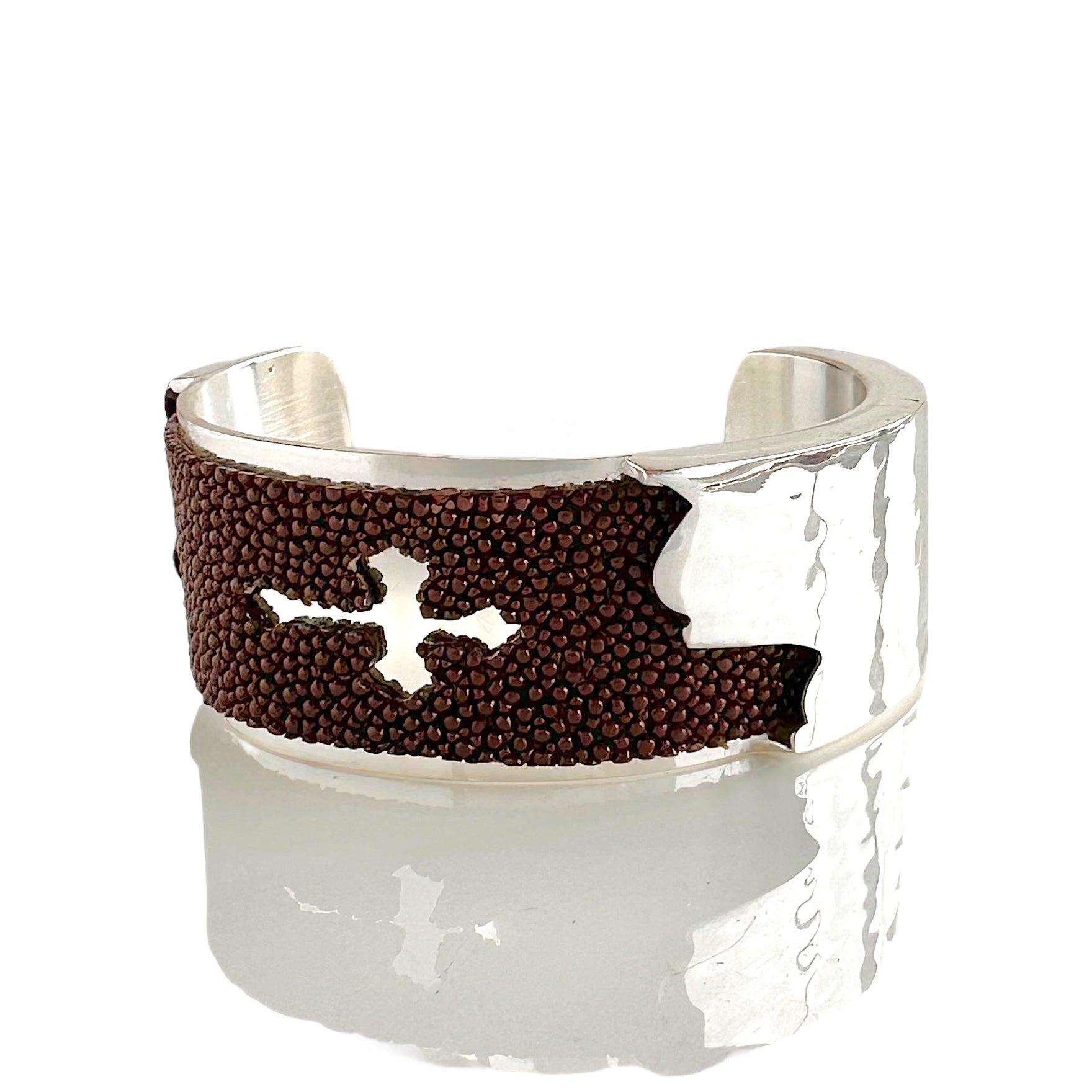 Dallas Stingray Cross 1.0 Silver- Mocha