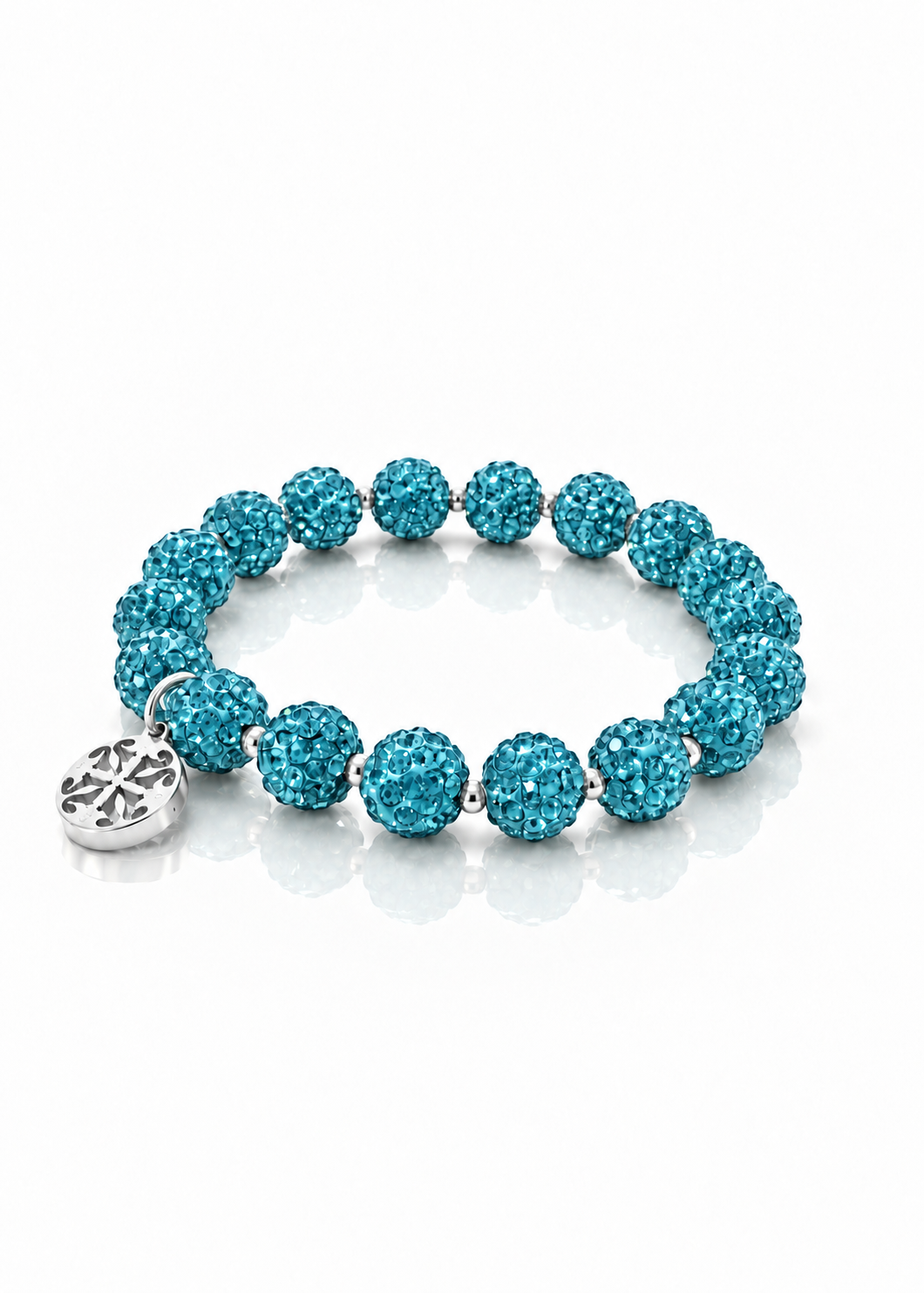 Emerson 2.0 Aqua silver overhead view #Color_Aqua