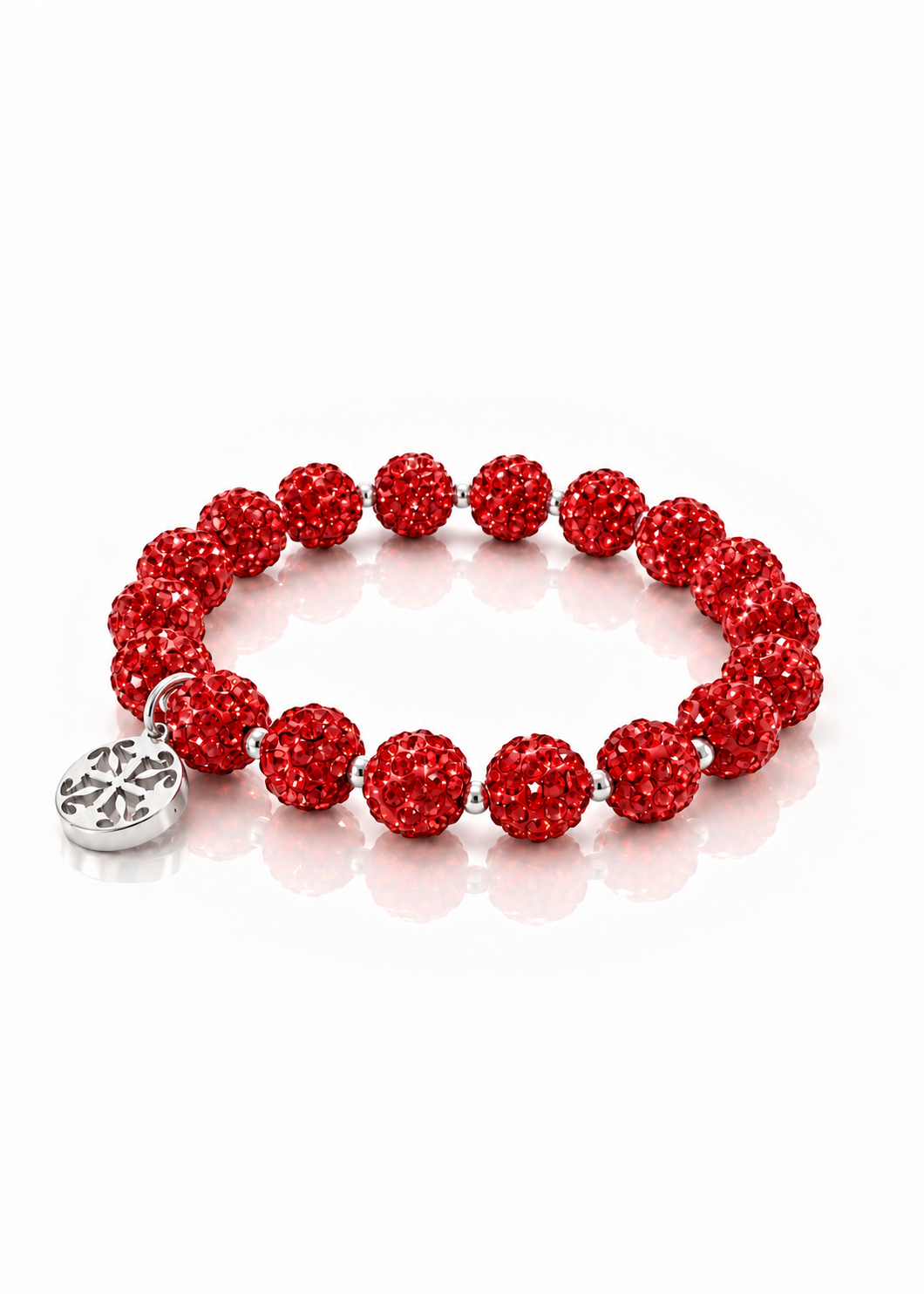 Emerson 2.0 Cherry silver overhead view #Color_Cherry