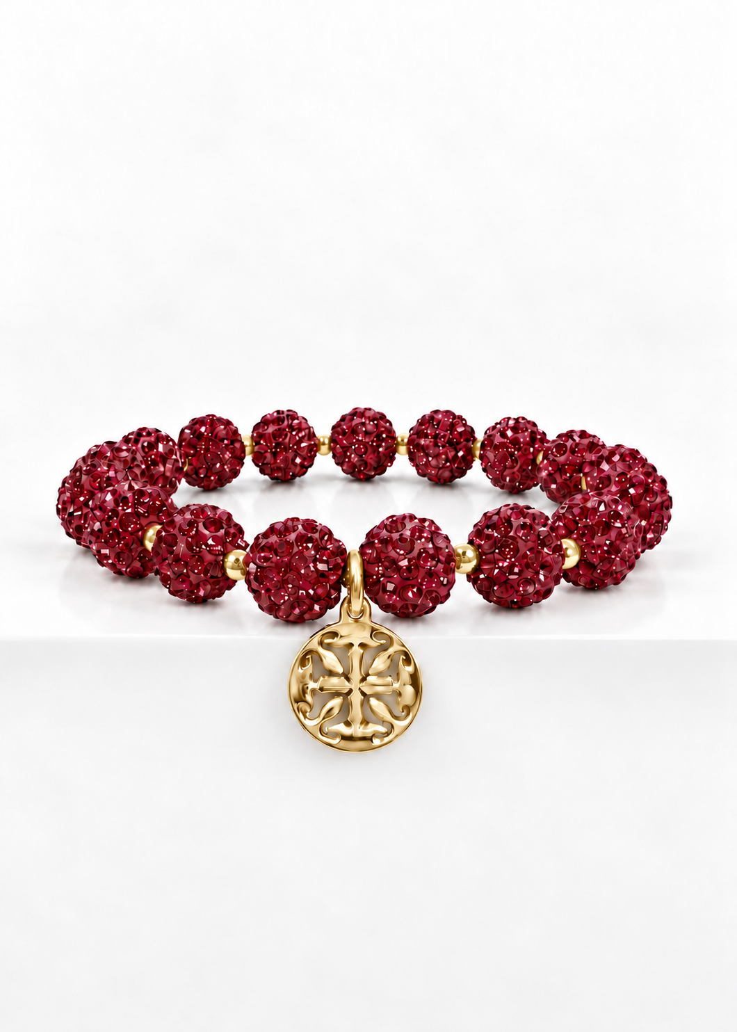 Emerson 2.0 Cranberry gold front view #Color_Cranberry