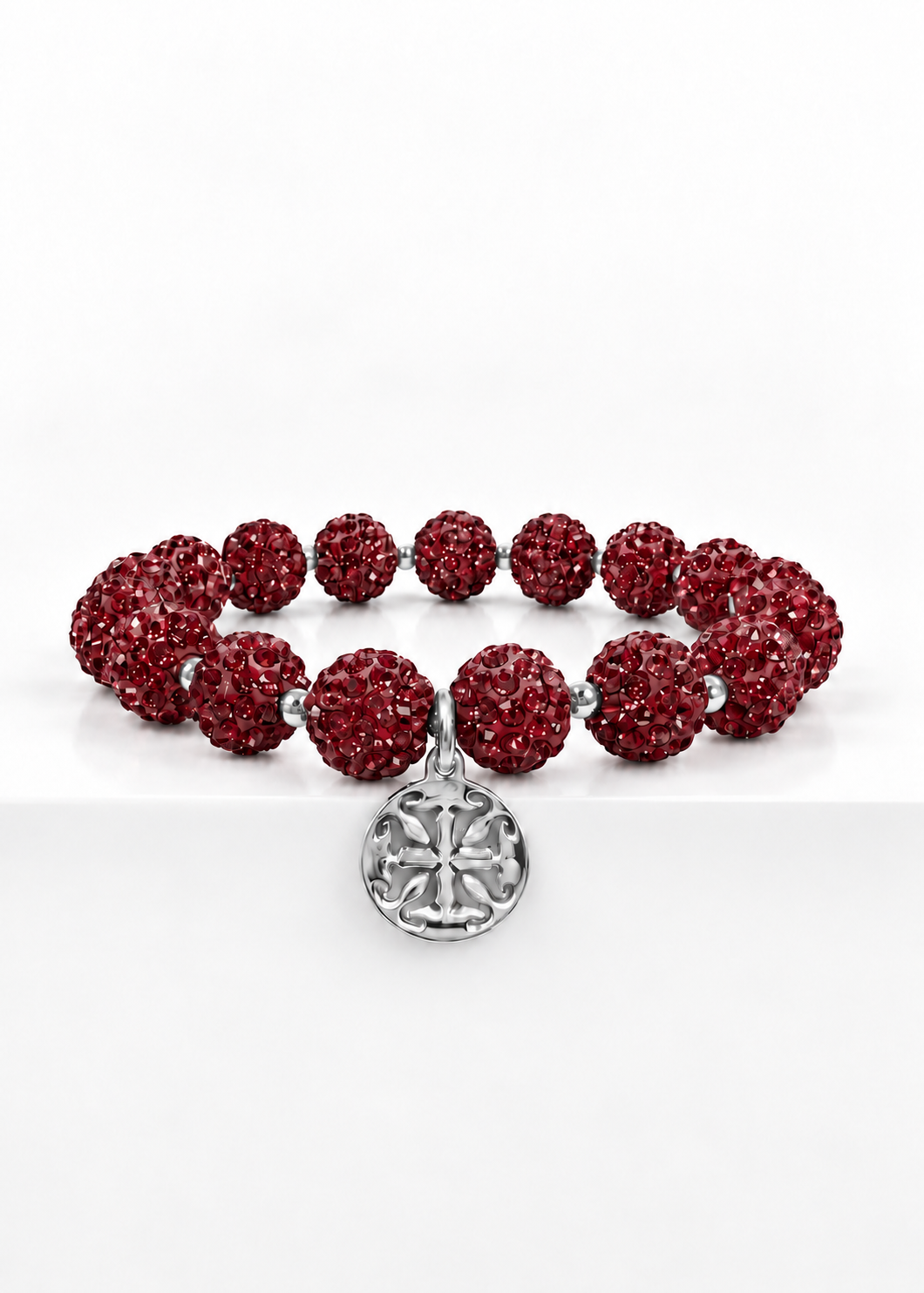 Emerson 2.0 Cranberry silver front view #Color_Cranberry