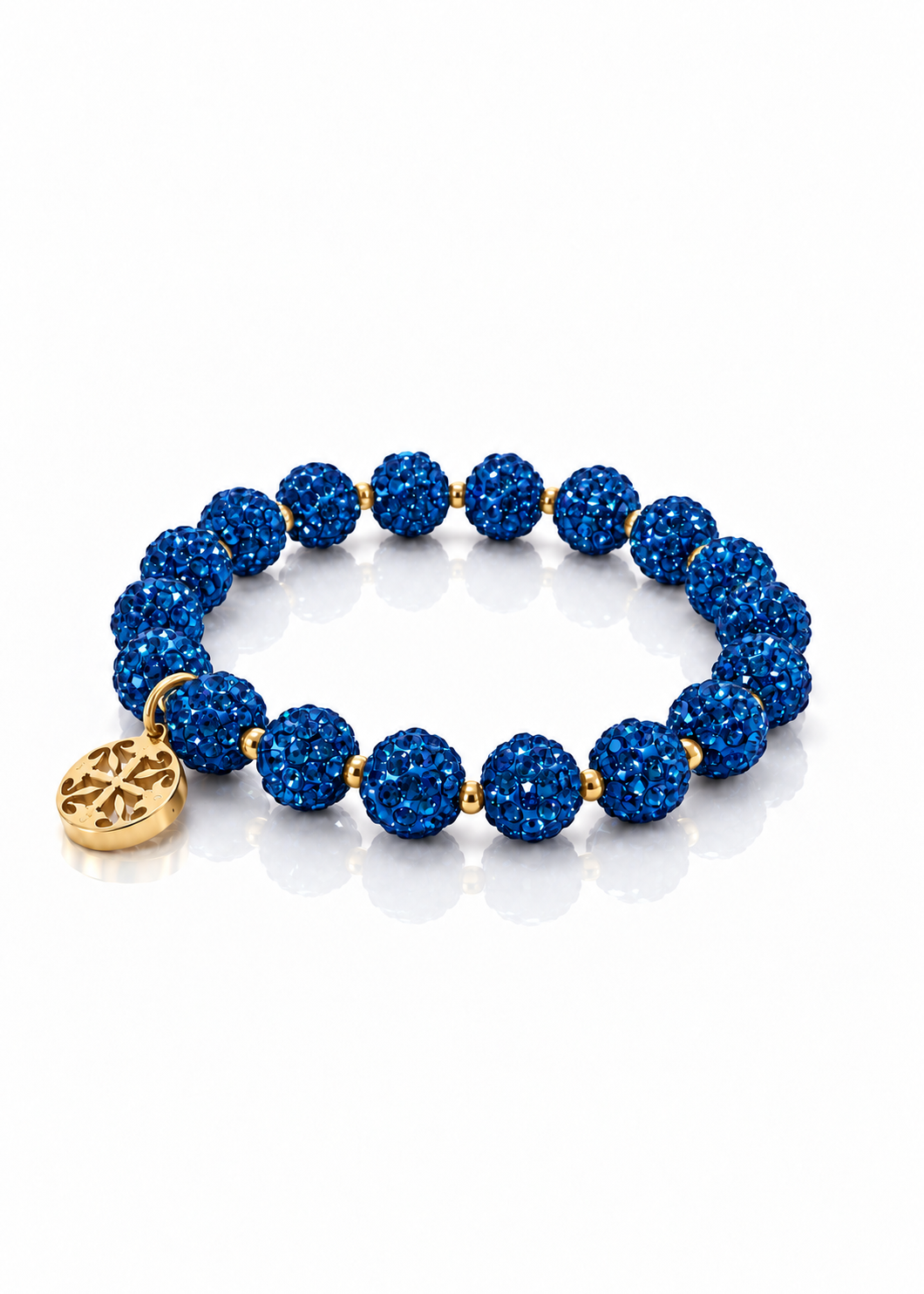 Emerson 2.0 Ocean Blue gold overhead view #Color_Ocean Blue
