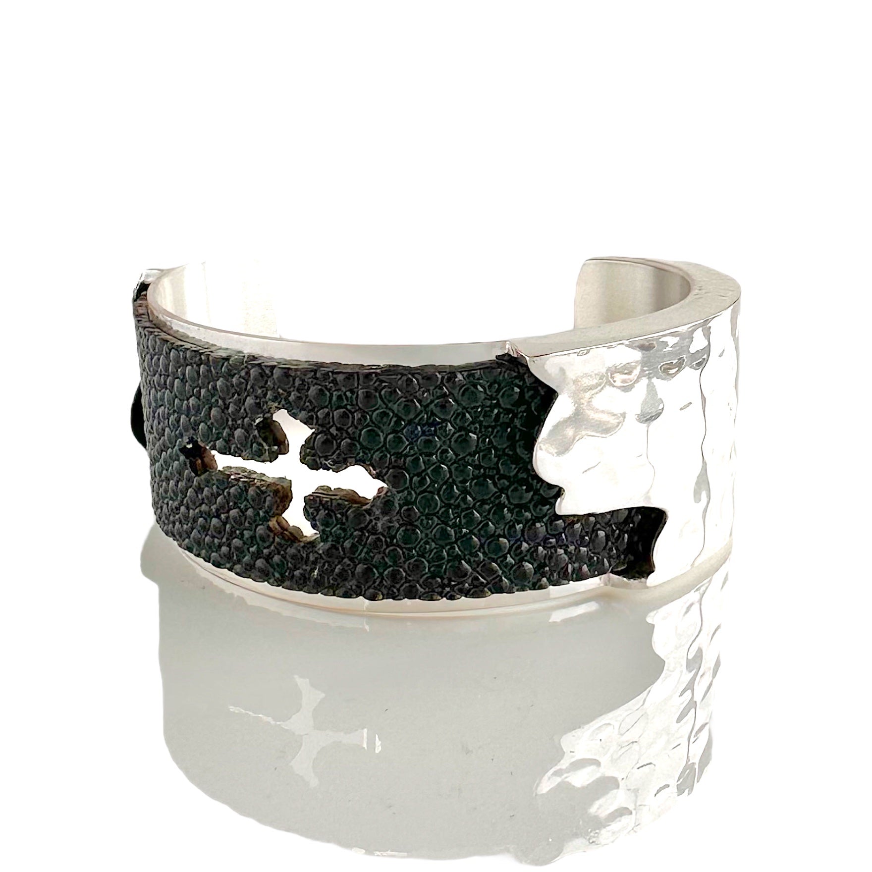 Dallas Stingray Cross 1.0 Silver- Navy Blue