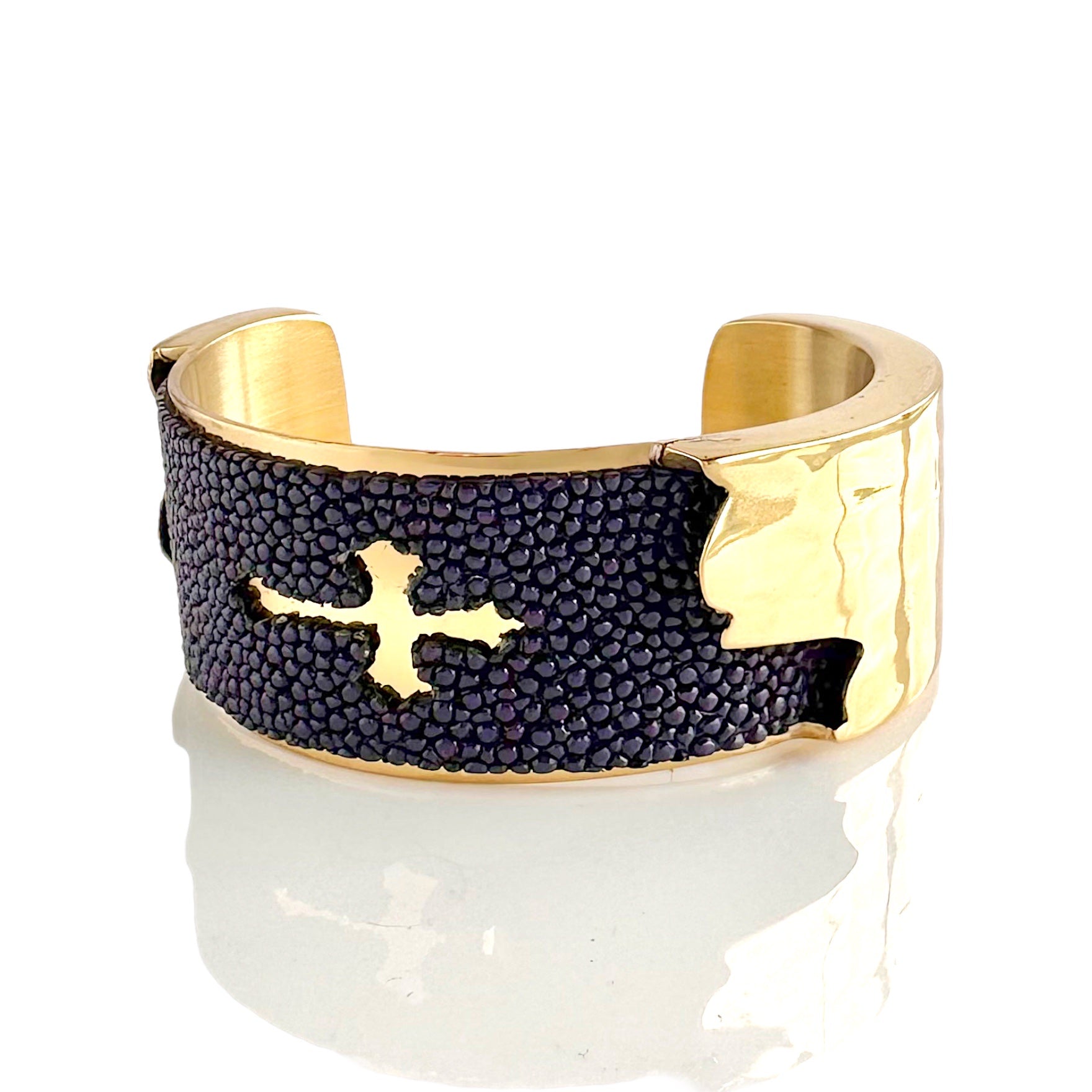 Dallas Stingray Cross 1.0 Gold - Indigo