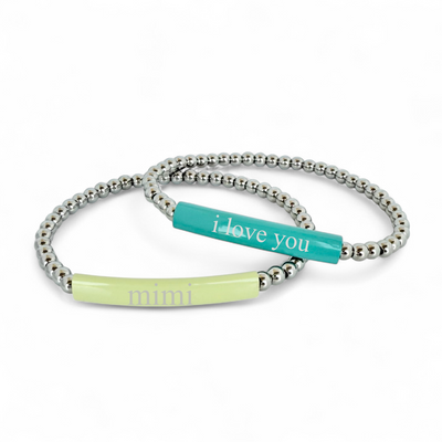 Custom - Kelly Engraved Sun-drenched Lime Plate