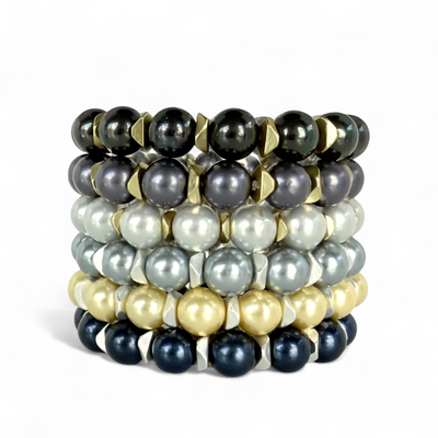 Boleyn Pearl - Deep Purple - Gold