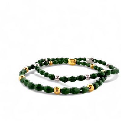 Kelly Likes Kelly Green - Gold