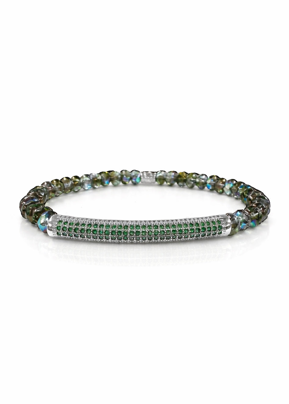 Color Me Happy - Iridescent Olive (Silver)