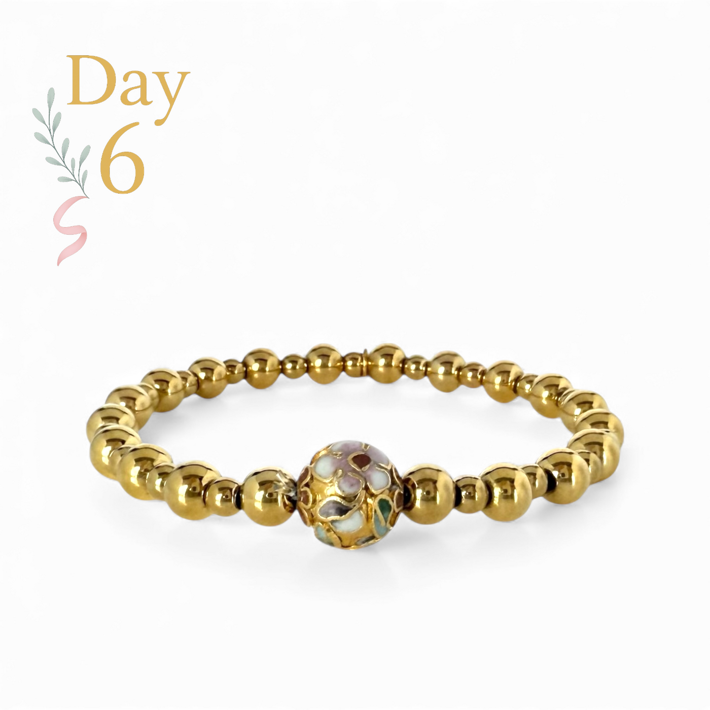 Day 6: Matryoska Elegant Pink - Round + Santa Pouch