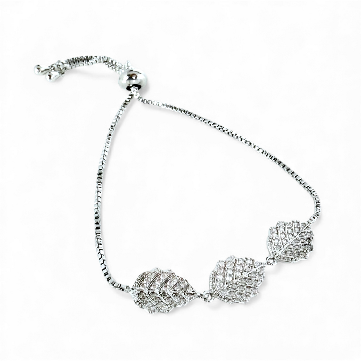 Day 5: Pavé Cluster Leaf - Silver + Santa Pouch
