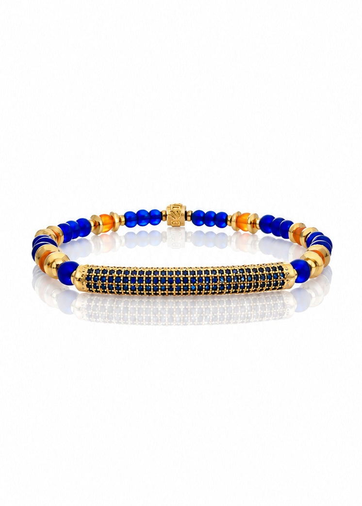 Thunder Bling (Gold Pave Bar)