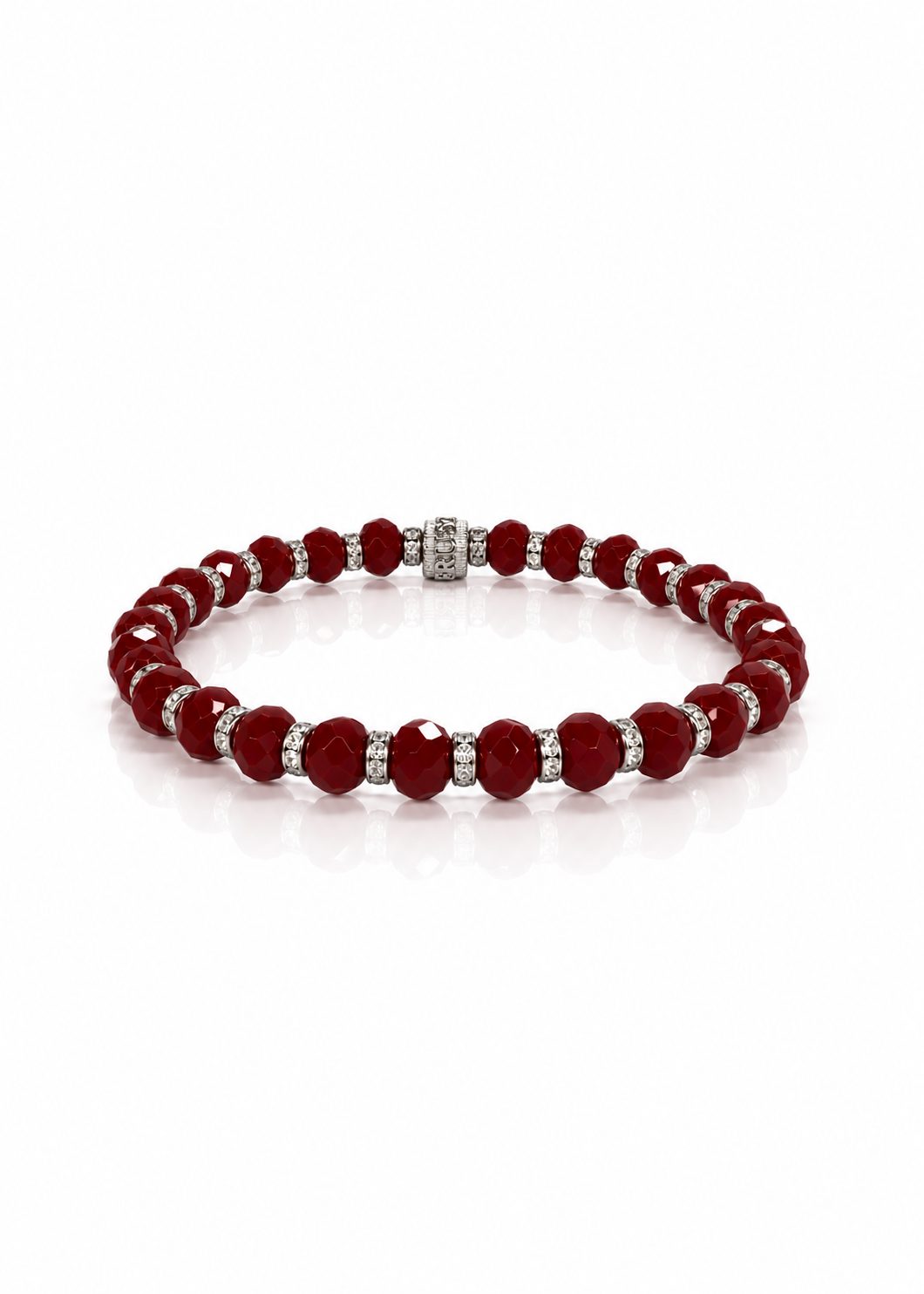 The Evan - Cranberry (Gold/ Silver)