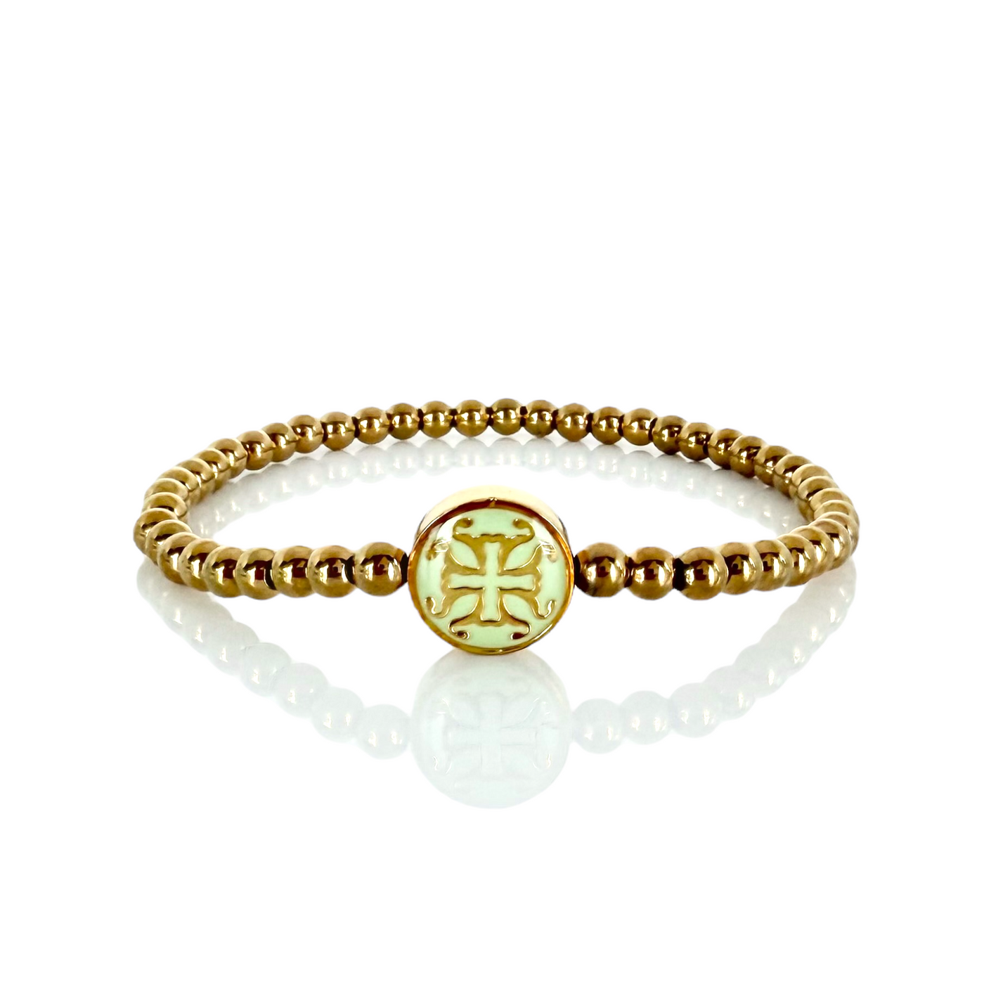 Hadlee Sea Foam 4mm - Gold
