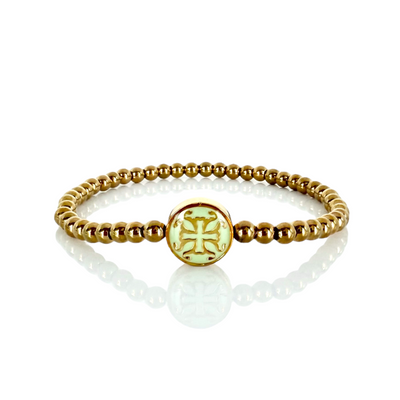 Hadlee Sea Foam 4mm - Gold