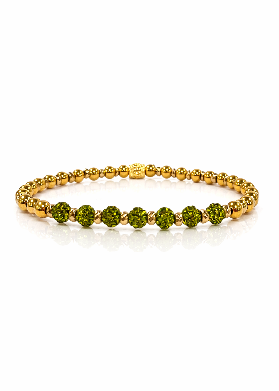 Ireland Mini Row Icon - Olive Green (Gold)