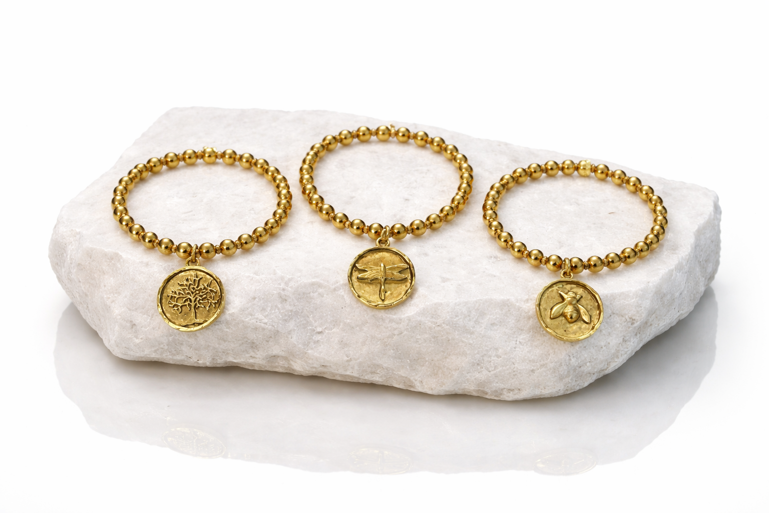 Gold Tree of Life Medallion