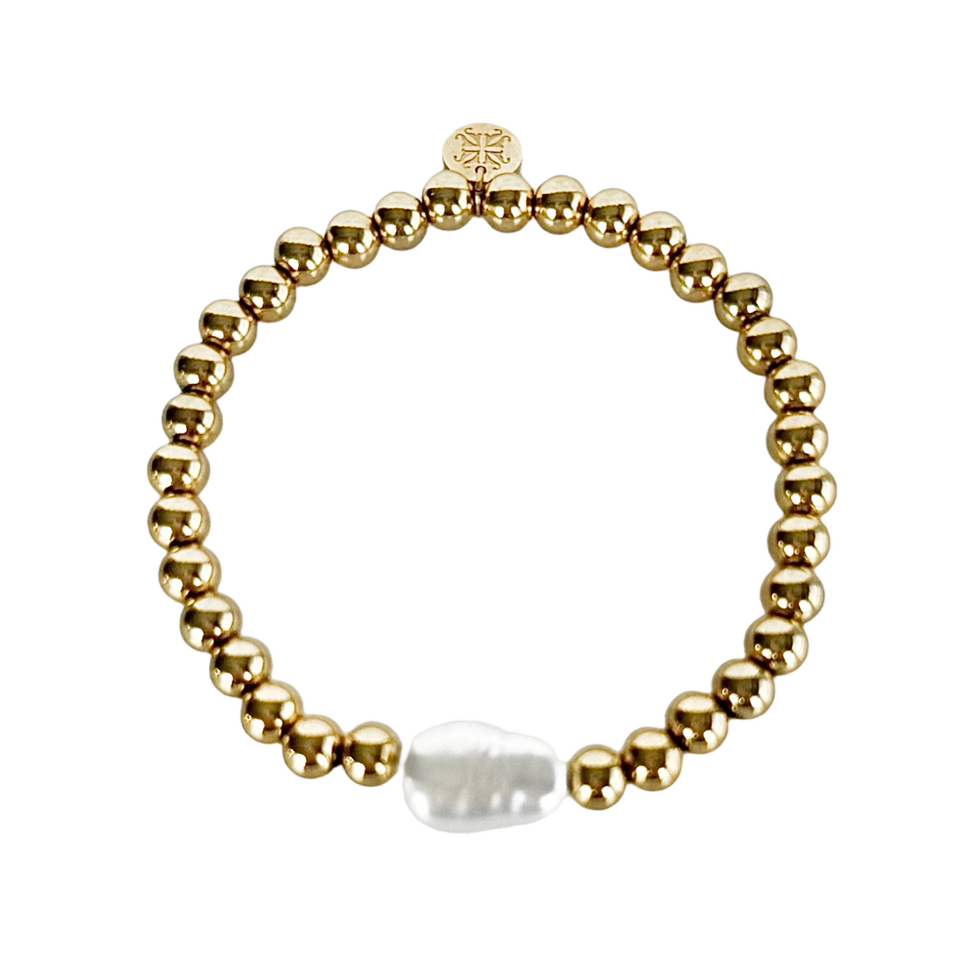 Baroque Ireland Pearl with Gold