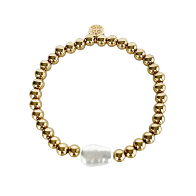 Baroque Ireland Pearl with Gold