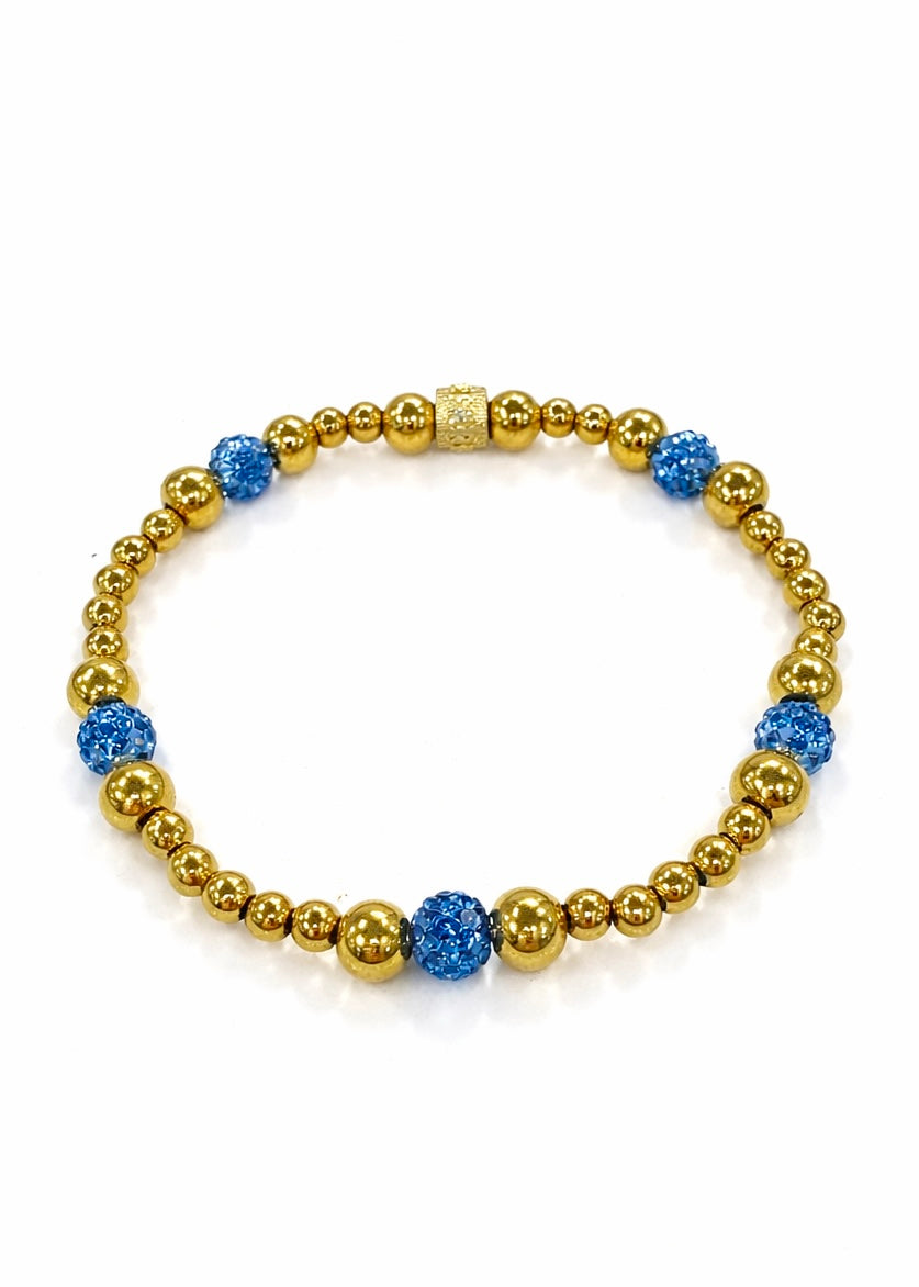 Ireland Quint Icon - Light Blue (Gold)