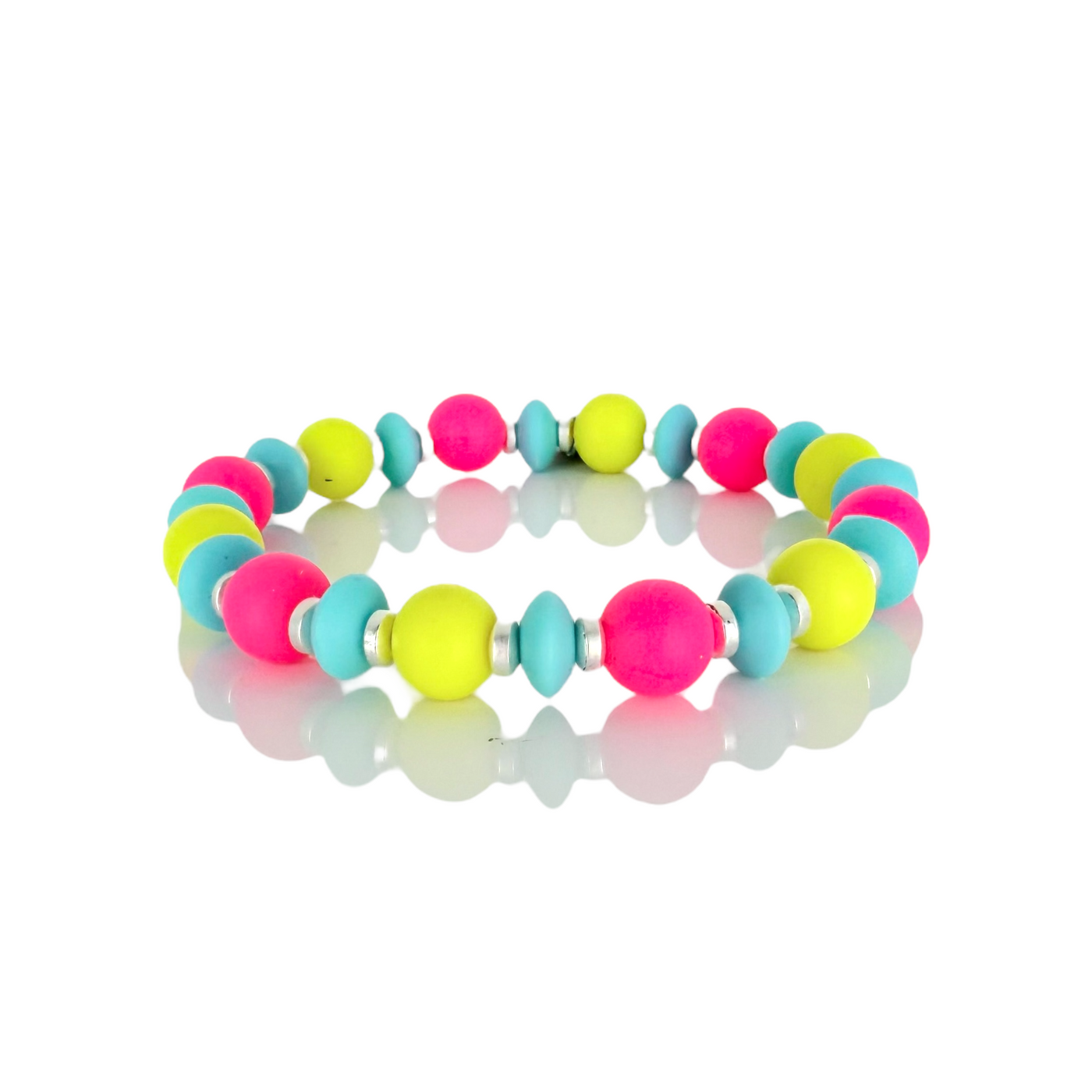 Cindy - Yellow - Bright Pink - Sky Blue