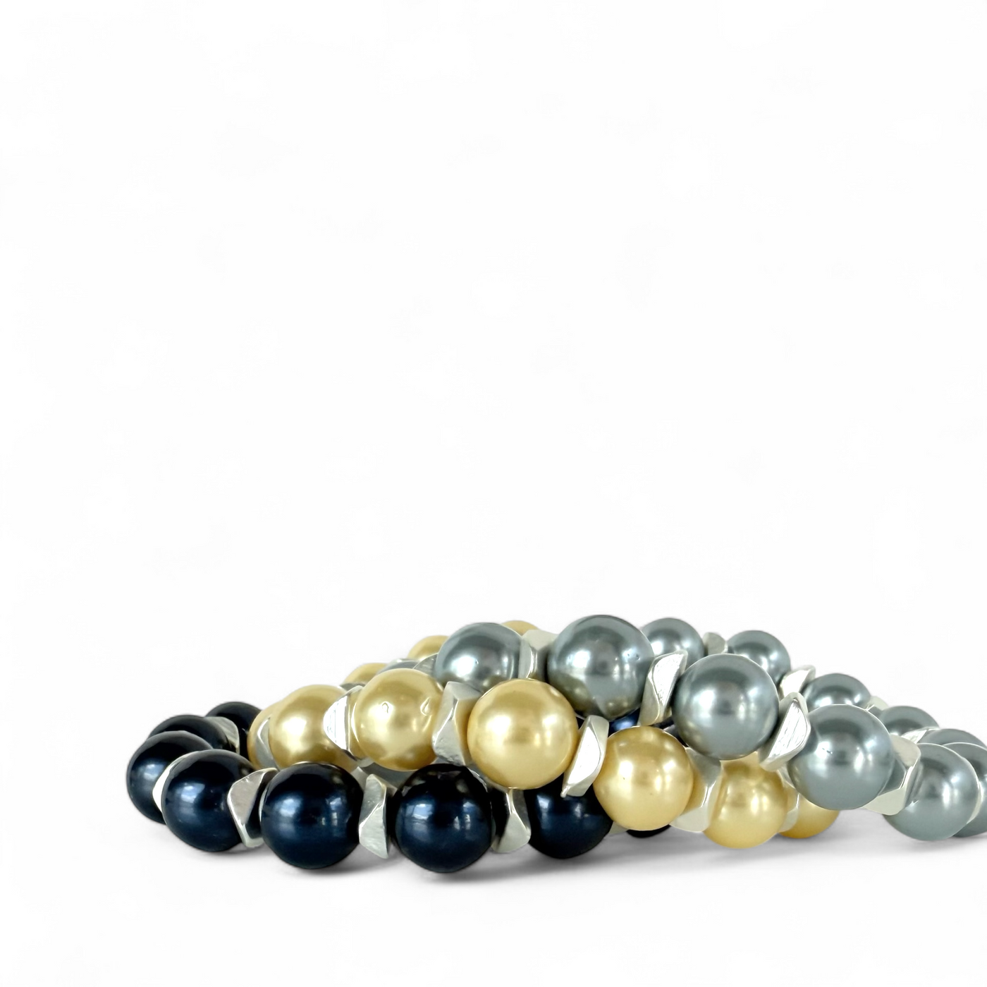 Boleyn Pearl - Light Blue - Silver