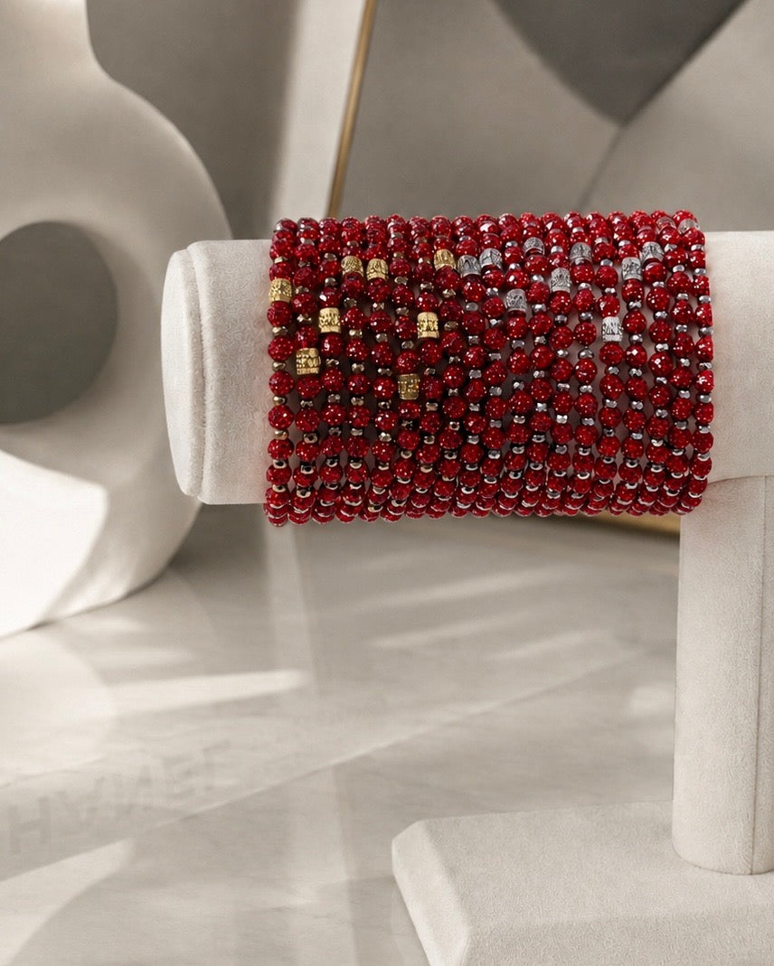 Mini Emerson - Red (Silver)