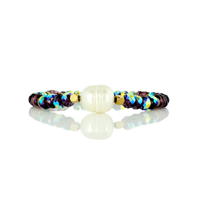 Baroque Pearl in Amethyst Radiance