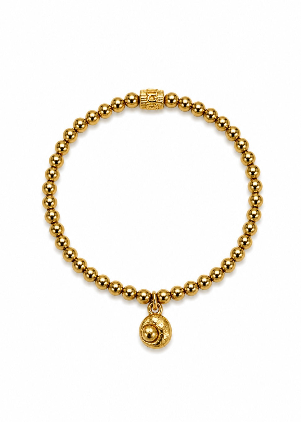 Gold 4mm Chloe Ann Snail Shell Charm
