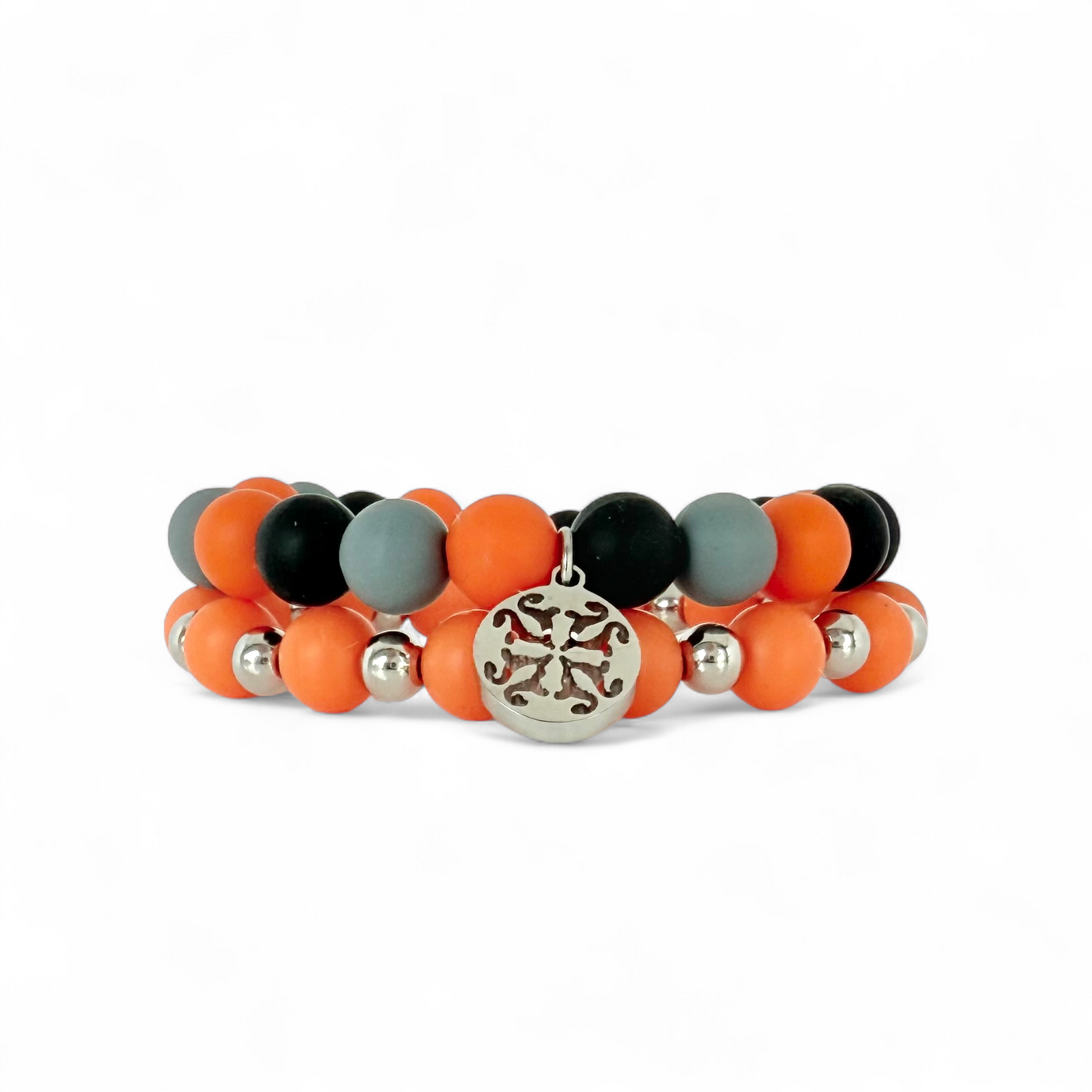 Catherine Orange/Gray/Black and Erin Orange - Silver