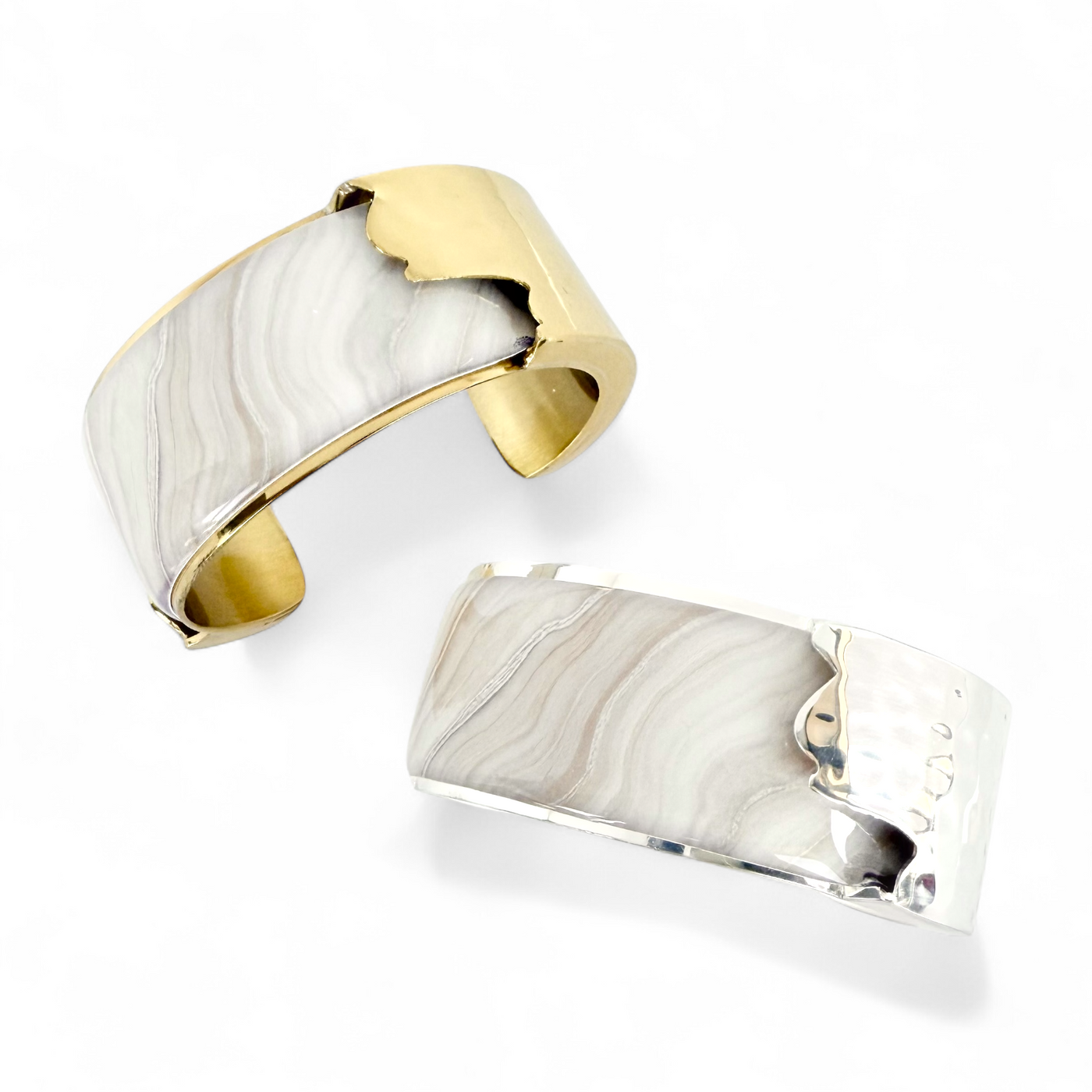 Sands of Venus - 1.0" Dallas Art Deco in Silver